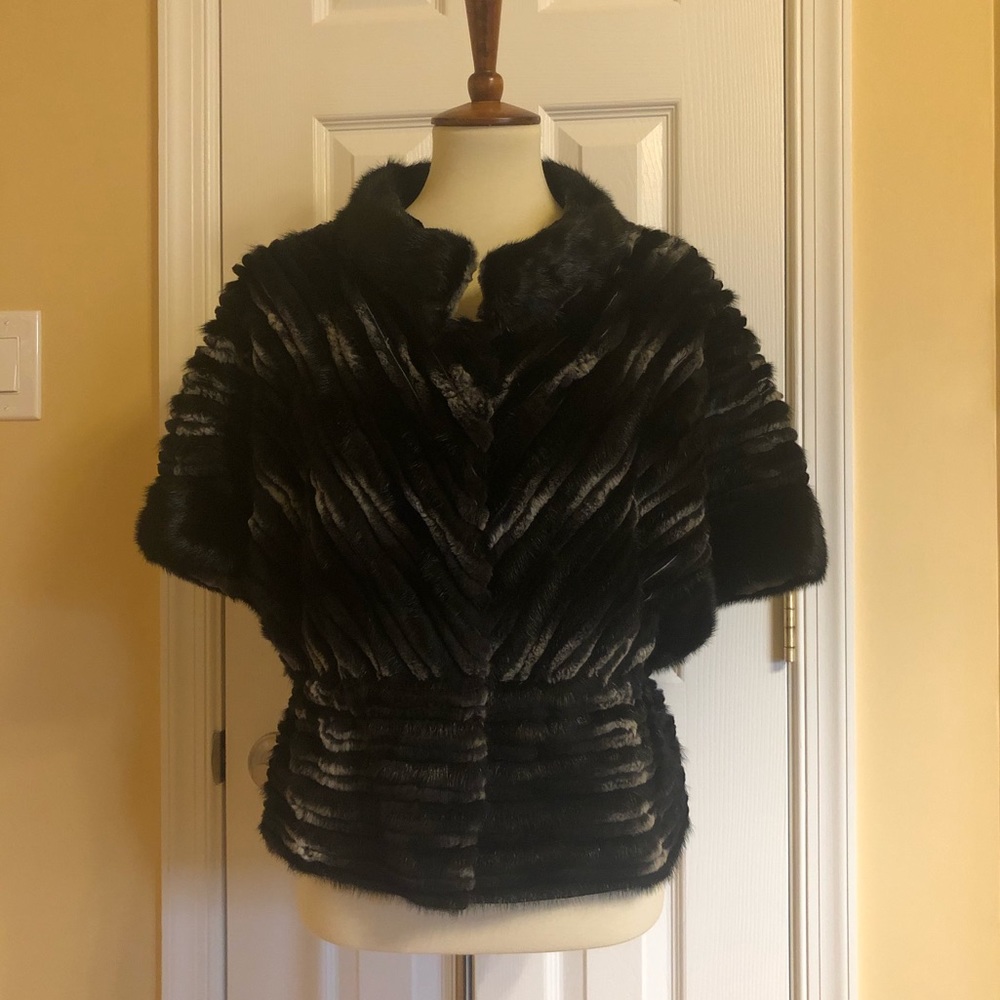Real mink fur jacket.